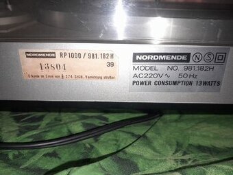 Gramofon Nordmende RP-1000 HiFi (JVC) - 5