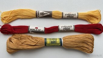 Háčkovací a vyšívací příze mix - 5