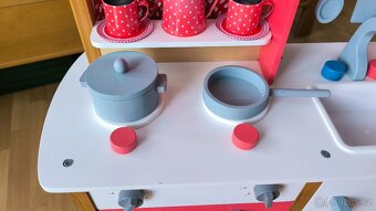 Dětská drevena kuchyňka s příslušenstvím - 5