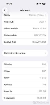 Apple Iphone 14 Pro černý 128 - 5
