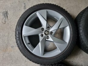 ALU kola+pneuŠKODA"Volans"Pirelli zimni205/50/R17 6.5J ET4 - 5