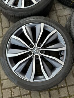ORIGINÁL Alu Renault EGEUS R19, 5x114.3 - LETNÍ PNEU, TPMS - 5