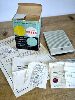 Elektrický vrátnik Tesla 4FP 111, včetně krabičky - 5