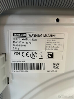 Pračka Samsung 6 kg - 5