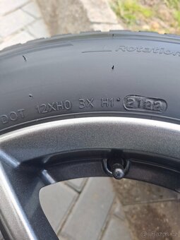 Prodám sadu Alu disky Brock RC29 7,5xR17, 5x108 ET45 - 5