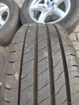 Prodám zánovní letní kola 17 5x127 ET 36 zánovní letní pneu - 5