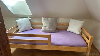 Jednolůžko masivní dřevo zn. Domestav - 5