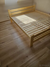 Prodám nové zvýšené postele s roštem 180x200cm - 5