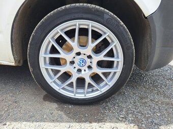Alu kola R18 5x120 Aluett + letní pneu 225/45/18 Continental - 5