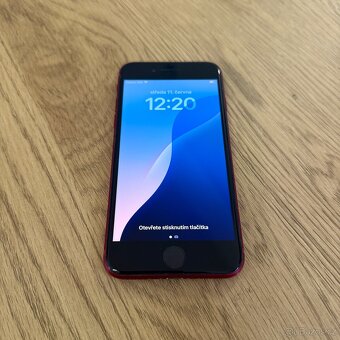 iPhone SE 2022 64GB red, pěkný stav, 12 měsíců záruka - 5
