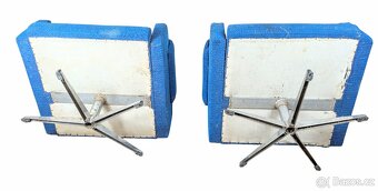 Retro otočné křeslo - 5