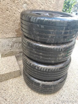 4xplechová kola 6.5Jx16H2 ET39 + letni GoodYear - 5