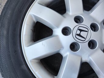 17"letní alu sada 5x114 origo Honda CRV mk4 mk3 225/65 - 5