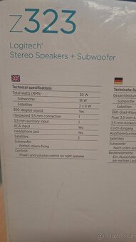 Sestava reproduktorů se subwooferem Logitech Z-323 - 5