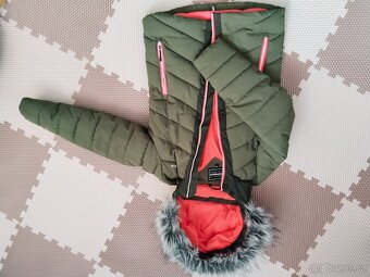 Zimní bundy vel 140 - 5
