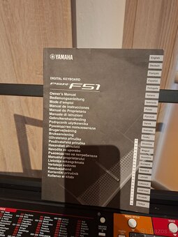 Elektronické klávesy Yamaha PSR - F51 - 5