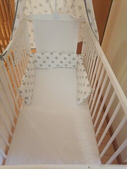 Dětská postýlka s nebesy - 5