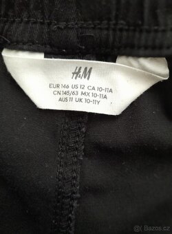 Bavlněné jogger kalhoty H&M, vel. 146 - 5