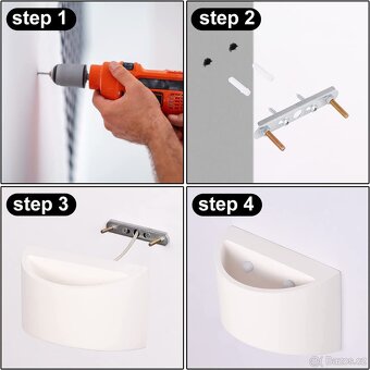 Sádrové nástěnné LED svítidlo - 5