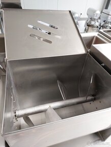 Míchačka masa120 L -95kg,Míchačka salátů míchačka klobás - 5