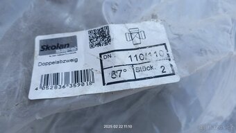 HT tvarovky 125 a 150 Osma SKOLAN SKDA dvdvojitá odbočka 110 - 5