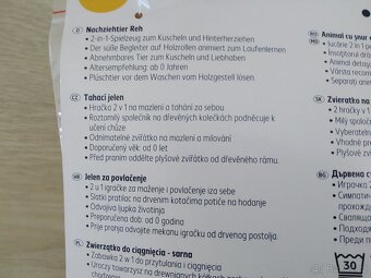 Tahací jelen zn. Kuniboo-nový - 5