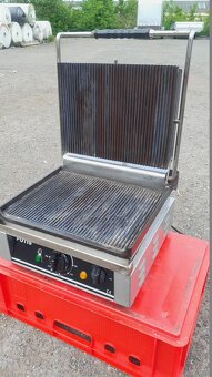Kontaktní gril Potis ( rýhované desky ), 220-230V, 3 kw - 5