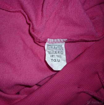 Růžová dámská tepláková sukně Moda Italia - 5