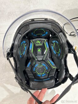 ✅ PROFI PRILBA BAUER - RE- AKT 155 - veľkosť M - BLACK ✅ - 5