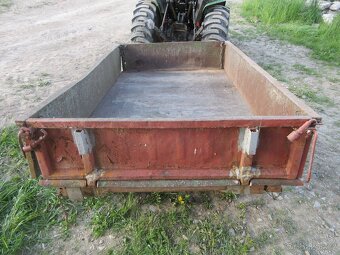 Vozík za malotraktor - třístranný sklápěč - 5
