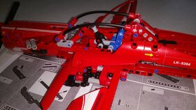 Lego Technics: Letadlo, Bagr, Jeřáb, figurky, autíčka, fekál - 5