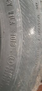 ALU disky 4x100 5,5j x 13 et38 + pneu 155/70 R13 - 5