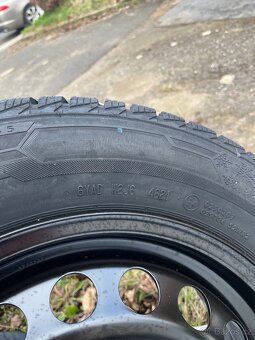 Nové pneu zimní + disky - 4x Barum Polaris 5 184/65 R15 - 5