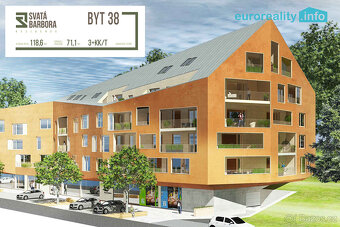 Prodej, apartmán 3+kk, 118,6 m², terasa, Železná Ruda - 5