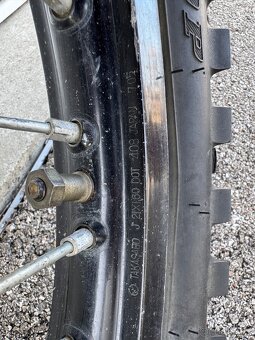 Predni kolo 21“ na KTM - 5