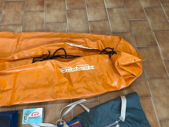 Retro nafukovací kajak Helios Gumotex a dvě pádla Sport - 5