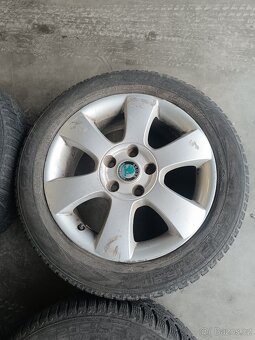 ALU kola 5x112 R16 škoda Octavia 2 - 5