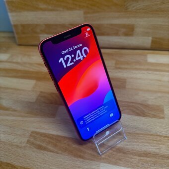 iPhone 12 mini 64GB, červený (12 měsíců záruka) - 5