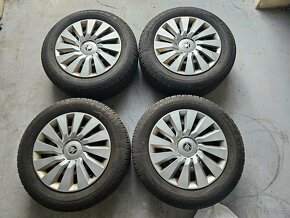 Prodám plechová kola Škoda R16 5x112; 6,5Jx16 ET:46 +pneu - 5