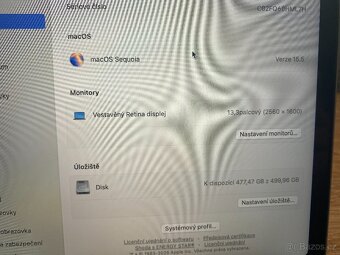 Macbook PRO 13, 2020, 16GB, I5, 500GB, bootcamp - windows - 5