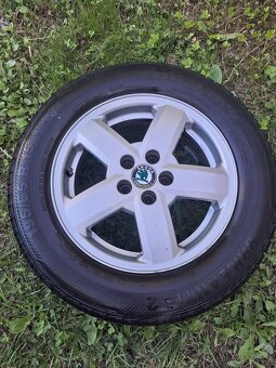 Alu kola 5x100 Octavia,Fabia,Roomster,Rapid 195/65 R15 - 5