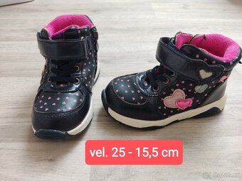 Zimní obuv 24-26 - AKCE BALÍKOVNU DO 31.10. ZA 50 KČ - 5