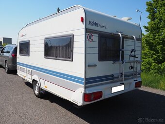 HOBBY EXCLUSIVE 440 obytný karavan, POJEZD, TOP STAV + VÝBAV - 5