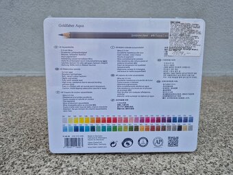 Akvarelové pastelky 48 barev Faber-Castell Goldfaber Aqua - 5