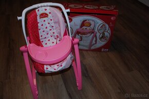 4v1 jídelní židlička, houpačka, kolíbka ... - 5