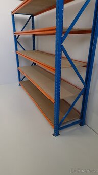 Prodám regály a regálové doplňky. Průmyslové policové regáli - 5