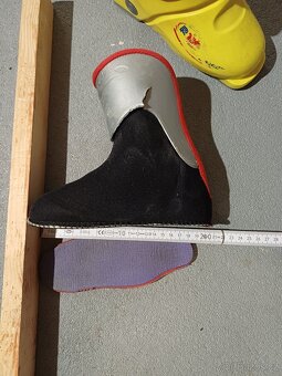 Dětské lyže 90cm + boty + hůlky - 5