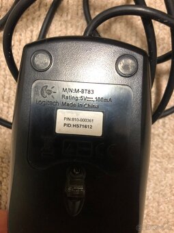 Logitech M‑BT83 – drátová optická myš (USB) - 5