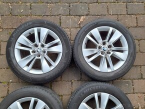 ALU kola,sada,originál ŠKODA TRITON, 215/55 R17, 5x112, TOP - 5