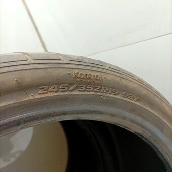 19" PNEU – 245/35/R19 – LETNÍ - značky HANKOOK - 5